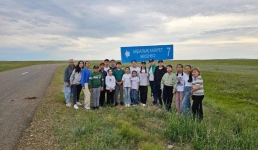 Павлодарские школьники посетили места сражений батыров