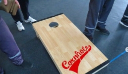 В Павлодаре заключенные сыграли в корнхолл