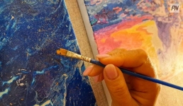 В Павлодаре открыли выставку добрых рисунков