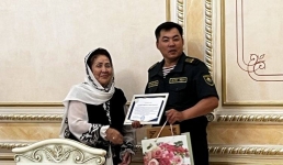 Бойцы павлодарских воинских частей исполнили песни Абая