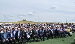 Глава государства поздравил павлодарцев с юбилеем Каныша Сатпаева