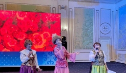 В Павлодаре разные этносы исполнили казахские песни