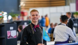 Павлодарский студент получил медальон отличия во Франции