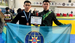 Павлодарский пожарный завоевал «бронзу» Кубка МЧС РК