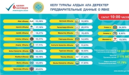 В Павлодарской области представили первые данные о явке на референдум
