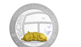 Казахстанские нумизматы могут пополнить коллекцию монетой с котиком