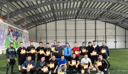 Полицейские Павлодара сыграли в футбол с осужденными