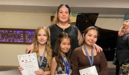 Юная павлодарская скрипачка с триумфом выступила в Турции