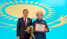 Павлодарских активистов АНК наградили в Астане