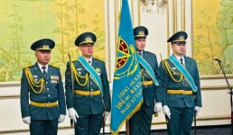 Павлодарская воинская часть отметила 35-летие