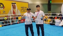 Аксуский боксер привез «серебро» из Королевства Бахрейн