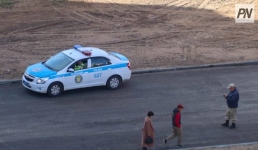 В Павлодарской области иномарка вылетела с трассы