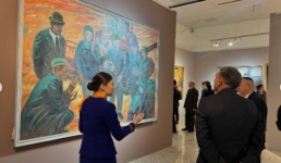 В Астане показали картины ведущих музеев страны