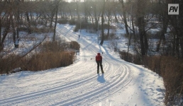 Павлодарский лыжник провалился под лед
