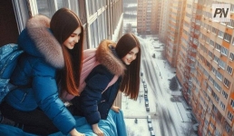 Две студентки в Павлодаре сорвались с простыней с четвёртого этажа