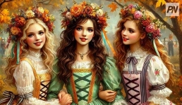 Павлодарские первоклашки помогли расцветить осень