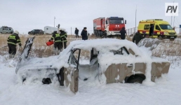 Павлодарские спасатели отрепетировали работу «зимнего щита»