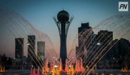 Павлодарцы изобразили символ единства и независимости