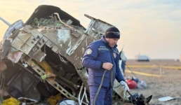 Эксперты высказали предположение о «ранах» упавшего в Актау самолёта