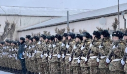 Бойцы из Алматы и ВКО принесли присягу в Павлодаре