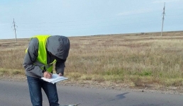 В Павлодарской области проверили качество дорожной разметки
