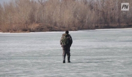Где в Павлодарской области поставили ледовые переправы