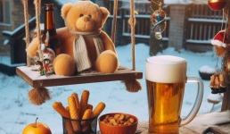 Павлодарцы устроили пивбар на детской площадке