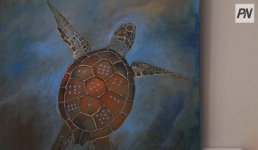 В Павлодаре выставили картины, исполняющие желания