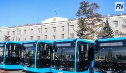 Павлодарцы поедут на новых автобусах по двум маршрутам