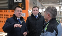 «А сколько было хейта»: Асаин Байханов посетил обновленный автопарк