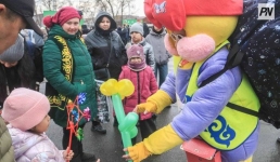 Как в городском парке отпраздновали Наурыз