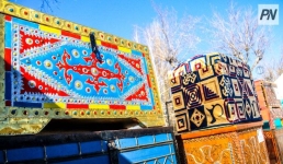 Коллекцию сундуков «с изюминкой» представили в Павлодаре в честь Наурыза