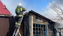 В Баянауле из огня спасли бабушку с инвалидностью и троих детей