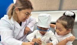 Воспитанникам детсадов Павлодара доверили химические эксперименты