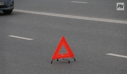 Мотоцикл столкнулся автомобилем в пригороде Павлодара