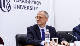 Дипломатию на казахском услышали студенты павлодарского вуза