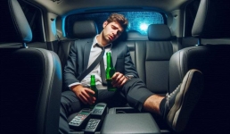 В Павлодаре пьяный водитель пытался выдать себя за пассажира