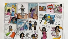 Павлодарская оперная дива стала персонажем детского комикса