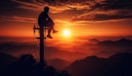 В Бразилии спасли неумелого похитителя проводов