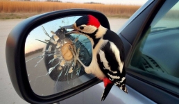 Автовладельцы Массачусетса подверглись нападению пернатого вандала