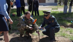 Поисковики Павлодара: забота о природе и сохранение памяти