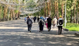 Павлодарские «ходоки» рушат мифы о скандинавской ходьбе