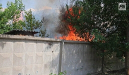 При пожаре на экибастузском предприятии никто не пострадал