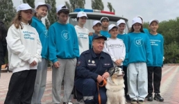 В Экибастузе спасатели учили школьников безопасности