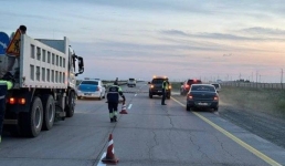 Асфальт поднялся на платной дороге Павлодар – Астана