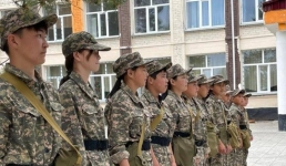 Школу мужества открыли в районе Аккулы