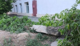 Жительница Экибастуза получила перелом бедра во время урагана