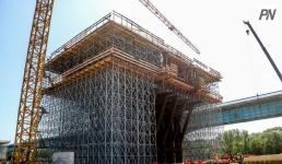 Как продвигается возведение нового моста в Павлодаре