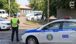 В пригороде Павлодара мопедист погиб в ДТП