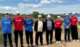 Молодёжь навела порядок в сакральных местах Баянаула